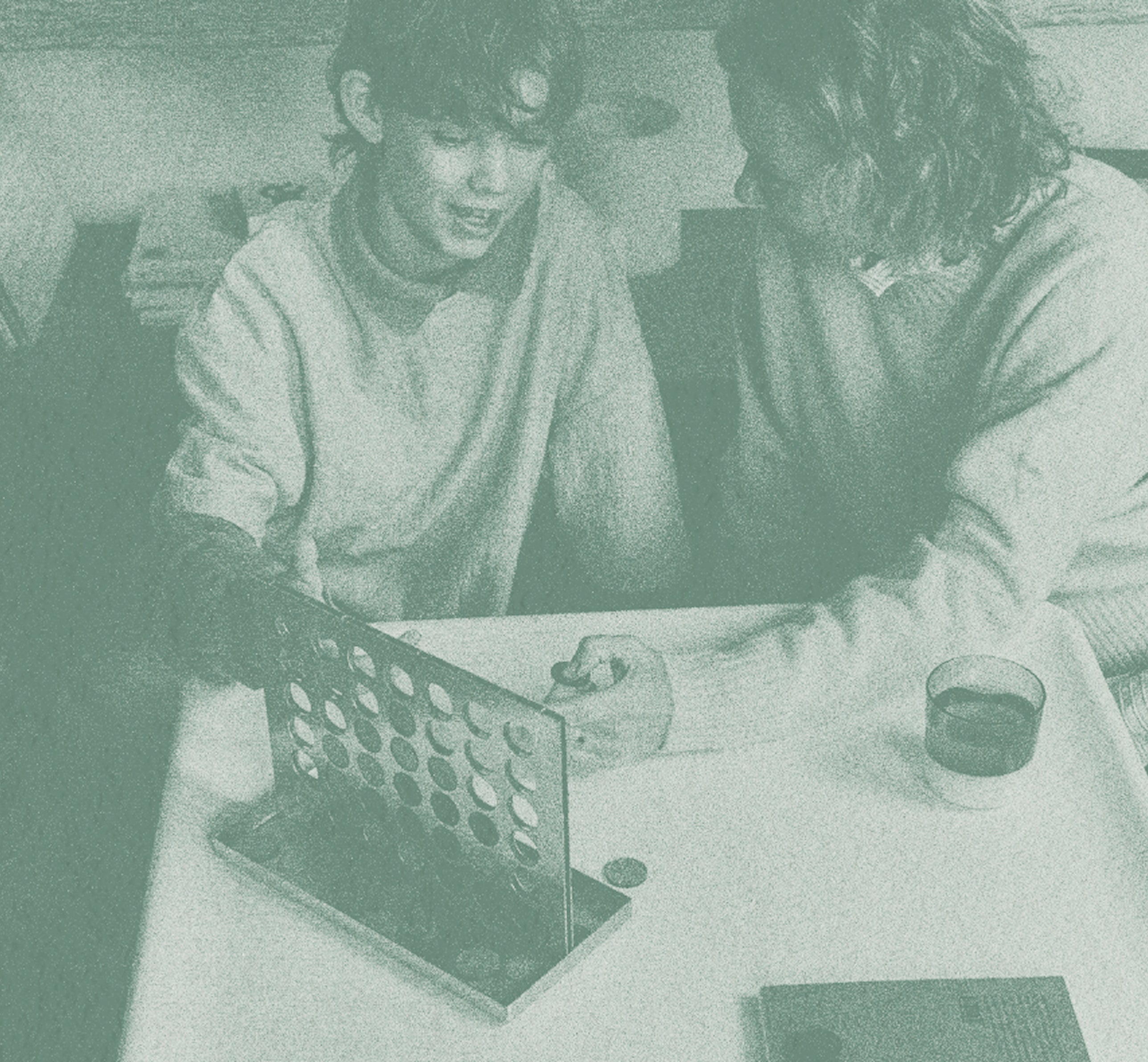 Parent and teen bonding offline, away from screens